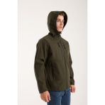 Award Fashion Erkek Içi Polarlı Su ve Rüzgar Geçirmez Softshell Outdoor Spor Mont - 2XL - Haki
