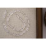 Awdoy SİLİNDİR KÖŞELİ KESİM KRİSTAL KUVARS 8X11 MM DOĞAL TAŞ DİZİ- YÜKSEK KALİTELİ DOĞAL TAŞ