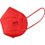 Awon Solunum Koruyucu KN95 Maske - Kırmızı - 10 Adet