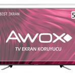 Awox B205000S Uyumlu Tv Ekran Koruyucu 3 mm Ekran Koruma Paneli