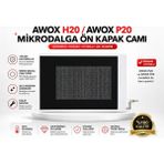 Awox H 20 P20 Mikrodalga Uyumlu Ön Kapak Camı