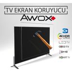 Awox U3200STR Uyumlu Tv Ekran Koruyucu 3 mm Ekran Koruma Paneli