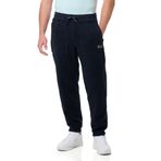 A|X ARMANI EXCHANGE Erkek Teddy Fleece İpli Jogger Eşofman Altı, Lacivert, M