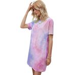 Axcellent Günlük Çok Renkli Kadın T-shirt Elbise