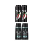 Axe 2 Adet Erkek Deodorant Africa 150 Ml + 2 Adet Erkek Deodorant Sprey Apollo 150 Ml