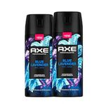 Axe Blue Lavender 2x150 ML Erkek Sprey Deodorant