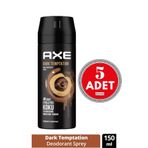 Axe Dark Temptation 5x150 ml Erkek Deodorant