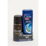 Axe Dark Temptation Deodorant Body Spray + Clear Men Cool Sport Menthol Şampuan