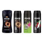 Axe Dark Temptation Erkek Dus Jeli 250Ml + Epic Fresh + Africa 3İn1 + Dark Temtation Deodoranti 150 Ml 4Lu Set