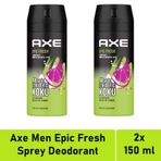 Axe Epic Fresh 2x150 ML Erkek Deodorant