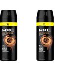 Axe Erkek Deodorant & Bodyspray Dark Temptation 48 Saat Etkileyici Koku 200 ml (2 paketi)