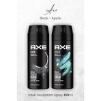 Axe Erkek Deodorant Sprey Black ve APOLLO150 ml