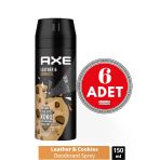 Axe Erkek Deodorant Sprey Leather & Cookies 150 Ml 6 Adet