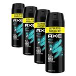 Axe Erkek Sprey Deodorant Apollo 48 Saat Etkileyici Koku 200 ml (4 paketi)