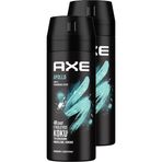 Axe Erkek Sprey Deodorant Apollo 48 Saat Etkileyici Koku Vücut Spreyi 150 Ml * 2 Adet Bskaxeapollo2