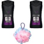 Axe Excite Duş Jeli 250ML 2li Set Banyo Lifi 3lü Set - 500 ml