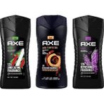 Axe Excite Duş Jeli & Dark Temptation Duş Jeli & Africa 3in1 Erkek Duş Jeli 250ML 3lü Set - 250 ml