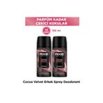 Axe Premium Collection Erkek Spray Deodorant Cocoa Velvet 150 ml X2