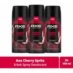 Axe Premium Collection Erkek Sprey Deodorant Cherry Spritz 150 ml X3
