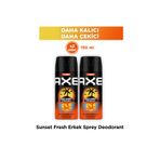 Axe Spray Erkek Deodorant Sunset Fresh 150 ml X2