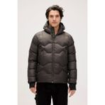 Axel Asfalt Erkek Kapüşonlu Mont - 2XL