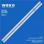 Axen Ax24led63/0202 24'' 2 Adet Tv Led Bar (Tvnizi Açıp İçindeki Led Barla Birebir Aynısı Olduğunu Görmeden Almayınız. Sonrasında İade Alm