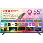 Axen AX55QUPRL-W02M 55" 139 Ekran Uydu Alıcılı 4K Ultra HD QLED webOS Smart TV