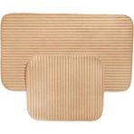 Axesso Madame Coco Mathılda Banyo Paspası - 60X100 cm - Açık Kahverengi