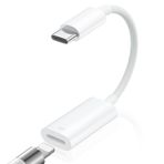 AXFEE USB Tip C - L-gece adaptörü, DAC çipli, kulaklık adaptörü, Samsung Galaxy S22/S21/S20 Note 20, Google Pixel 7, 6, 5, 4, 3, 2/6XL, 5XL 4XL 3XL 2XL, iPad, Huawei