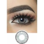 Axhara Newyork Sterling Gray / Haresiz Renkli Yeşil Göz Kirpik Lens / Yıllık Kullanım Için Doğal Renkli Seçenek