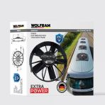 Axial Fan 12 İnch 5 Düz Kanat Ip67 Mikser İçin Kalın Kasnak Wolfram 96412