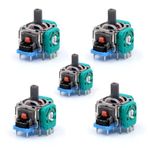 Axinyue 5PCS Replacement Joystick Analog Stick,Stick Joystick Replacement Parts Analog 3D Joystick,Thumbstick Wireless Stick Joystick for PS4 Dualshock 4 Xbox One Controller