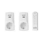 AXIS İKİLİ UZAKTAN KUMANDALI PRİZ SET 3680 W