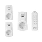 AXIS ÜÇLÜ UZAKTAN KUMANDALI PRİZ SET 3680 W