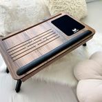Axolotl Supply Plus lidya Telefon Tablet Bölmeli Katlanır Ayaklı Minderli Laptop Sehpası Bilgisayar Çalışma Masası