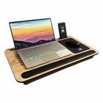 Axolotl Supply Telefon ve Tablet Bölmeli Minderli Laptop Sehpası Notebook Bilgisayar Çalışma Masası