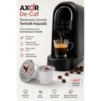 AXOR De-Caf Nespresso Uyumlu Temizlik Kapsülü 1 Adet | Kahve Makinesi Temizleme Kapsülü | Kireç ve Yağ Çözücü