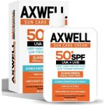 Axwell 50+ SPF Leke Karşıtı Güneş Kremi 100 ml Suya Dayanıklı Hafif Kapatıcılık Özelliği - Option-1