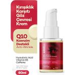 Axwell Caffeine Destekli Nemlendirici Göz Çevresi Kremi Koenzim Q10 Hyarulonic Acid 60ML