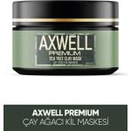 Axwell Çay Ağacı Kil Maskesi 100ml Tüm Cilt Tipleri İçin Nemlendirici Özellikli Krem