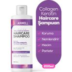 Axwell Extra Hacim Parlaklık Koruma ve Kolajen & Keratin Koruma Şampuan