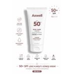 AXWELL Spf 50+ Leke Karşıtı Nemlendirici Yüksek Koruma Güneş Kremi 50 ml
