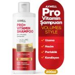 Axwell Volume Style Pro+ Vitamin Şampuan