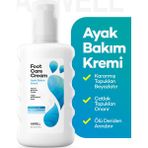 Axwell Yumuşatıcı Ayak Bakım Kremi 200 ml Topuk Çatlağı Yoğun Nemlendirici Ultra Bakım Kremi