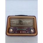 AXWER Bluetooth Hoparlör Fm Radyo USB Tf Aux Ses Bombası Müzik Çalar Mp3 Çalar - Kırmızı- Tek Ebat