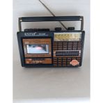 AXWER Nostalji Radyo Kaset Çalar Bluetooth Hoparlör Klasik Radyo - Kahverengi- Tek Ebat