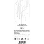 AXWER PB02 20.000MAH Power Bank Uzun Ömürlü Yüksek Kapasiteli Pil - Lacivert- Tek Ebat - 001-Renkli