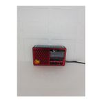 Axwer Solar Fm Radyo Bluetooth Hoparlör Mp3 Çalar Usb.Tf.Aux Çalar El Feneri