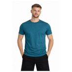 Axxel Erkek Petrol Kısa Kollu T-SHIRT-D405