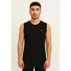 Axxel Erkek Siyah Askılı T-SHIRT-D690 - 2XL